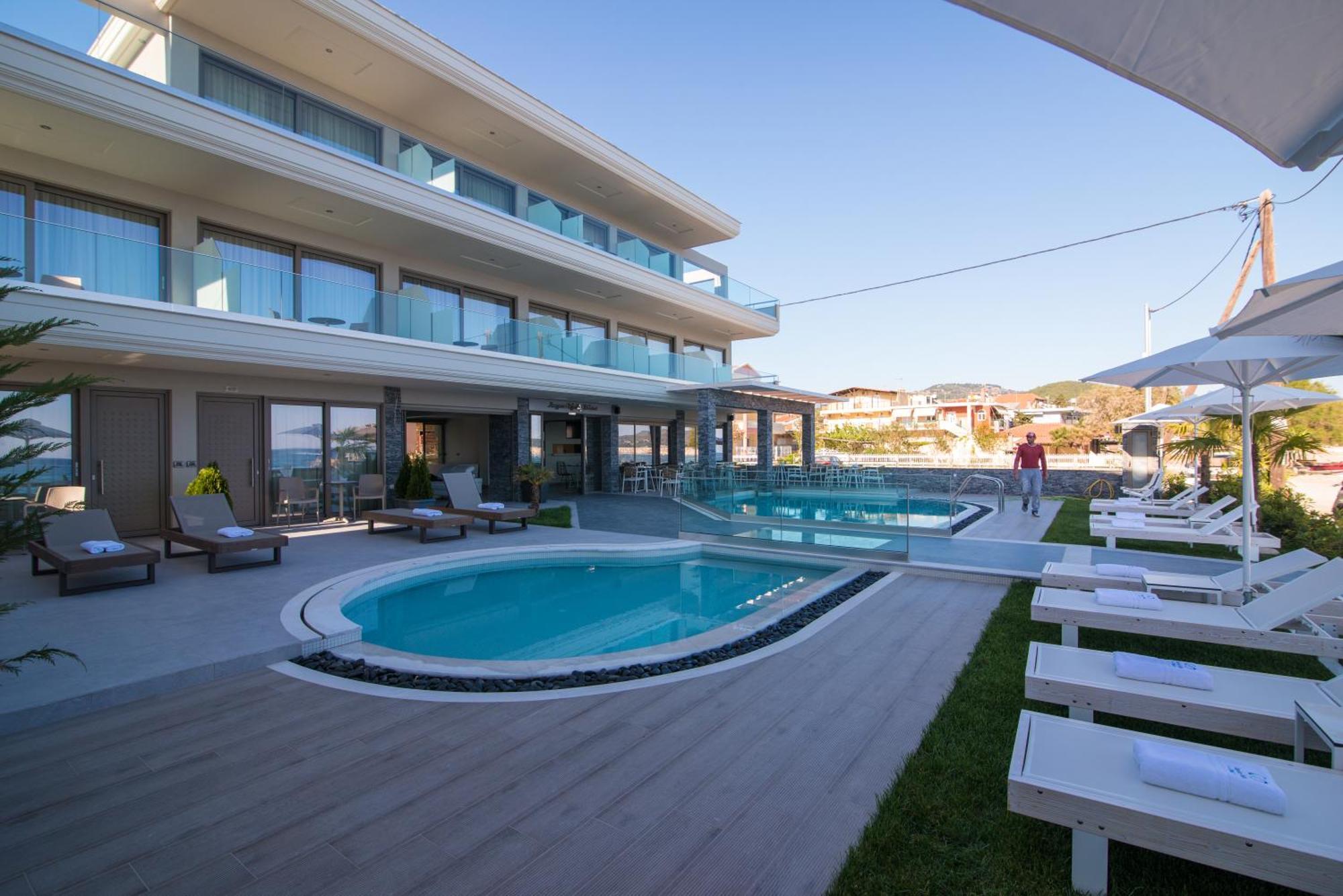Hotel Aegean Infinity Deluxe Limenaria  Esterno foto